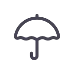 Umbrella SVG Icon